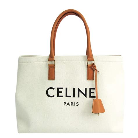 canvas celine tote bag